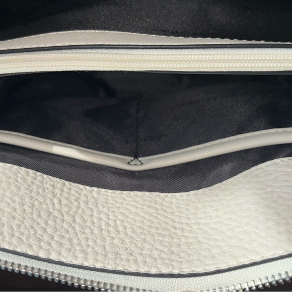 Calvin Klein White Satchel with Structured Design - Picture 4 of 12
